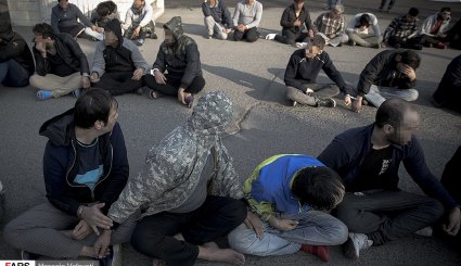 اجرای طرح دستگیری سارقان خشن در تهران