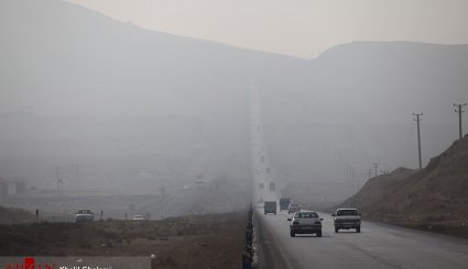 تبریز غرق در آلودگی