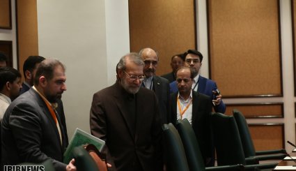 دیدار دکتر لاریجانی با رئیس مجلس روسیه
