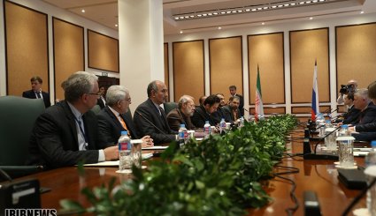 دیدار دکتر لاریجانی با رئیس مجلس روسیه
