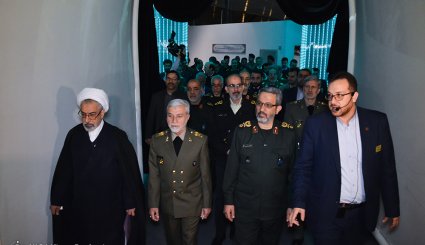 تصاویر/ بازدید فرماندهان ارشد نیرو های مسلح از باغ موزه دفاع مقدس
