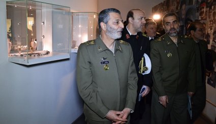 تصاویر/ بازدید فرماندهان ارشد نیرو های مسلح از باغ موزه دفاع مقدس
