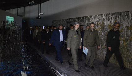 تصاویر/ بازدید فرماندهان ارشد نیرو های مسلح از باغ موزه دفاع مقدس

