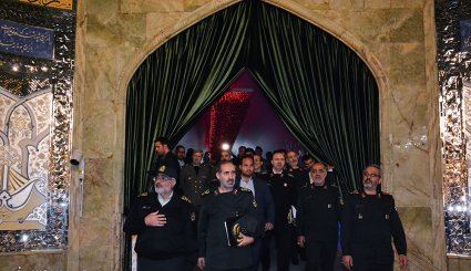تصاویر/ بازدید فرماندهان ارشد نیرو های مسلح از باغ موزه دفاع مقدس
