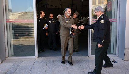 تصاویر/ بازدید فرماندهان ارشد نیرو های مسلح از باغ موزه دفاع مقدس
