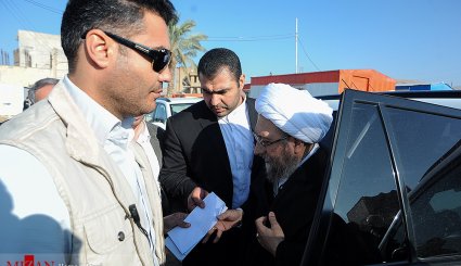تصاویر/ بازدید رییس قوه قضاییه از مناطق زلزله زده کرمانشاه

