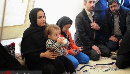 تصاویر/ بازدید رییس قوه قضاییه از مناطق زلزله زده کرمانشاه
