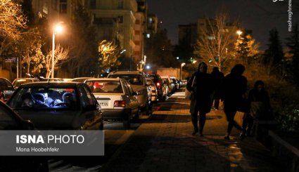  تهران پس از زلزله بامداد چهارشنبه