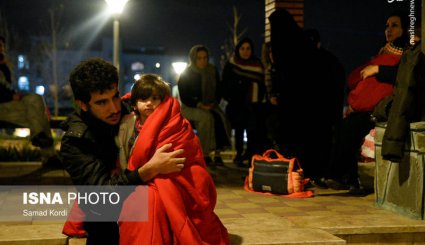  تهران پس از زلزله بامداد چهارشنبه