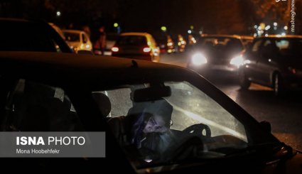  تهران پس از زلزله بامداد چهارشنبه