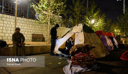  تهران پس از زلزله بامداد چهارشنبه