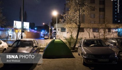  تهران پس از زلزله بامداد چهارشنبه