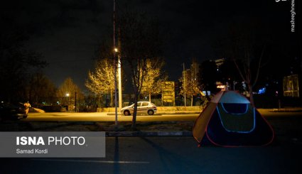  تهران پس از زلزله بامداد چهارشنبه