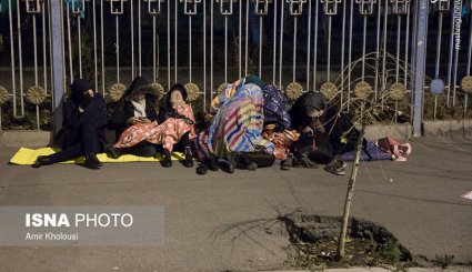  تهران پس از زلزله بامداد چهارشنبه
