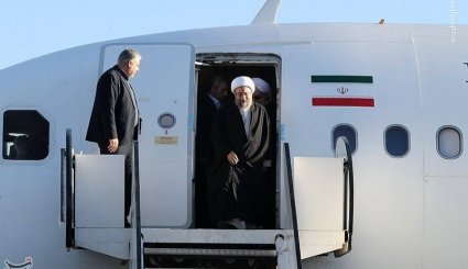  سفر آیت الله آملی لاریجانی به ایلام + تصاویر