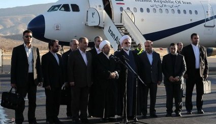  سفر آیت الله آملی لاریجانی به ایلام + تصاویر