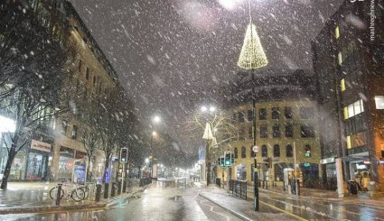  انگلیس در شوک برف زمستانی