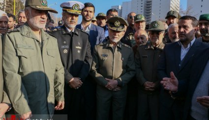 مراسم تشییع پیکر امیر سرتیپ سیدعلی اکبر موسوی قویدل
