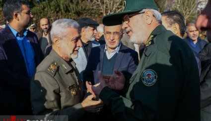 مراسم تشییع پیکر امیر سرتیپ سیدعلی اکبر موسوی قویدل
