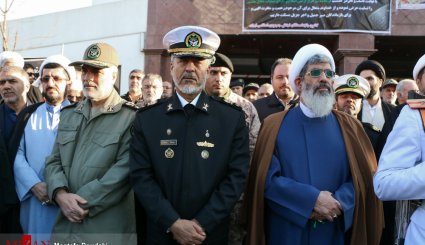 مراسم تشییع پیکر امیر سرتیپ سیدعلی اکبر موسوی قویدل

