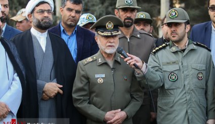 مراسم تشییع پیکر امیر سرتیپ سیدعلی اکبر موسوی قویدل
