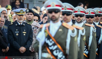 مراسم تشییع پیکر امیر سرتیپ سیدعلی اکبر موسوی قویدل
