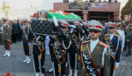 مراسم تشییع پیکر امیر سرتیپ سیدعلی اکبر موسوی قویدل

