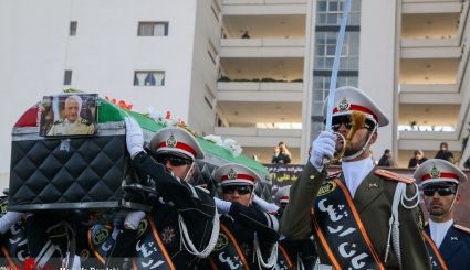 مراسم تشییع پیکر امیر سرتیپ سیدعلی اکبر موسوی قویدل
