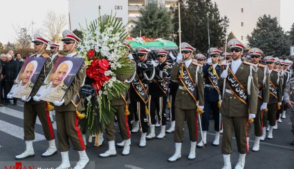 مراسم تشییع پیکر امیر سرتیپ سیدعلی اکبر موسوی قویدل
