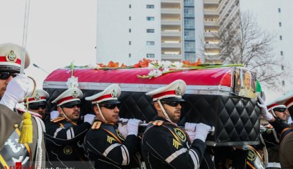 مراسم تشییع پیکر امیر سرتیپ سیدعلی اکبر موسوی قویدل
