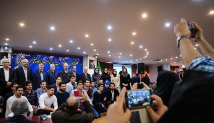 تقدیر از برگزیدگان المپیادهای علمی
