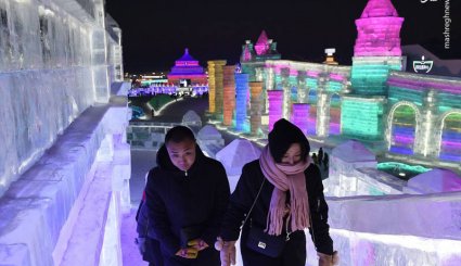 جشنواره بناهای یخی هاربین‎