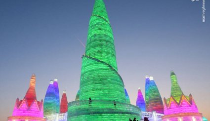  جشنواره بناهای یخی هاربین‎