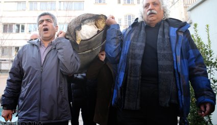 تشییع پیکر«الوندی»فیلمبردار پیشکسوت سینما
