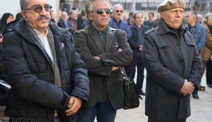 تشییع پیکر«الوندی»فیلمبردار پیشکسوت سینما

