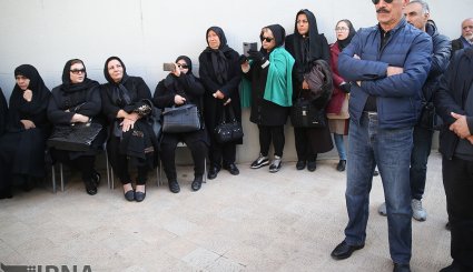 تشییع پیکر«الوندی»فیلمبردار پیشکسوت سینما
