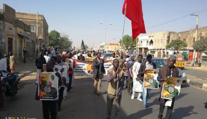 راهپیمایی شیعیان نیجریه اعلام همبستگی با شیخ زکزاکی