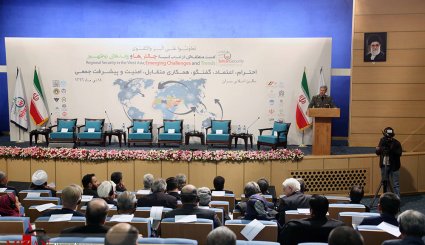 تصاویر/ سخنرانی امیرسرتیپ امیرحاتمی دردومین کنفرانس امنیتی تهران
