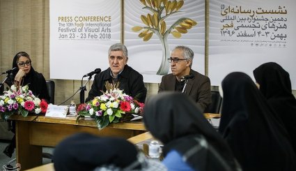 نشست خبری دهمین جشنواره هنرهای تجسمی فجر
