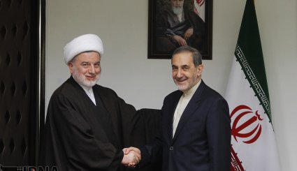 تصاویر/ دیدار رییس مجلس اعلای اسلامی عراق با ولایتی
