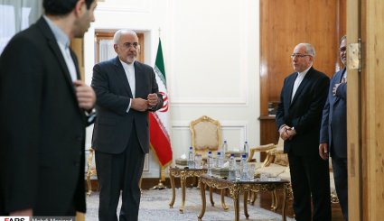 دیدار جک استراو وزیر خارجه اسبق انگلیس با ظریف

