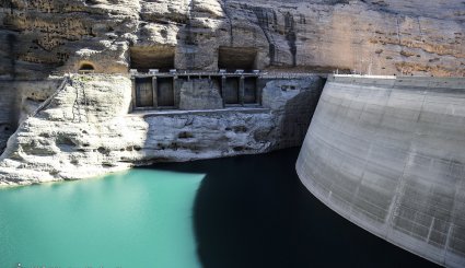 وضعیت خشکسالی در سد مخزنی دز
