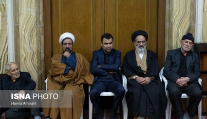 عکس/ مراسم گرامیداشت زوج شهید سانچی