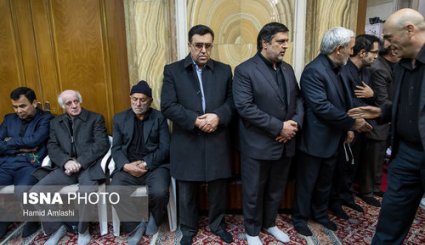 عکس/ مراسم گرامیداشت زوج شهید سانچی