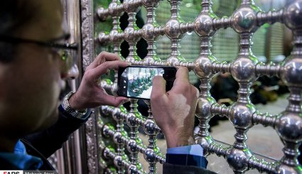 تجدید میثاق رئیس قوه قضاییه با آرمان‌های امام راحل + تصاویر