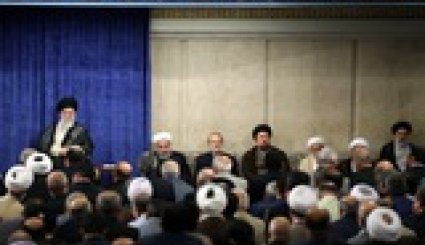 دیدار مسوولان و کارگزاران نظام با مقام معظم رهبری