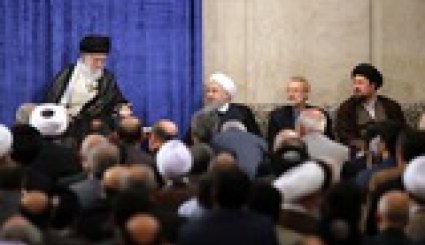 دیدار مسوولان و کارگزاران نظام با مقام معظم رهبری