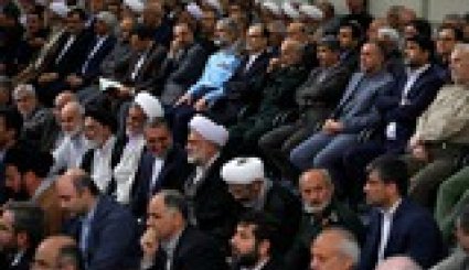 دیدار مسوولان و کارگزاران نظام با مقام معظم رهبری