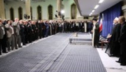 دیدار مسوولان و کارگزاران نظام با مقام معظم رهبری