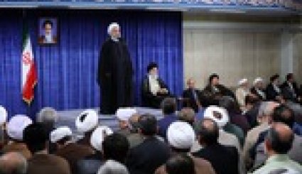 دیدار مسوولان و کارگزاران نظام با مقام معظم رهبری